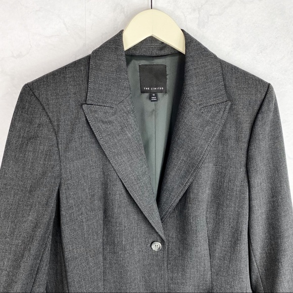 [The Limited] Classic Gray Work Blazer - Picture 2 of 3